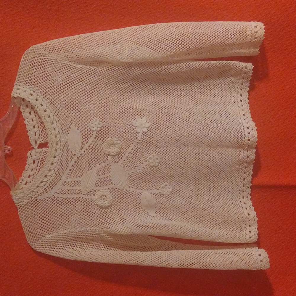 Vintage Net Pullover Top